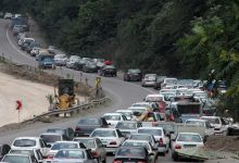 تداوم ترافیک سنگین در جاده چالوس و هراز