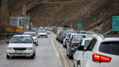 وضعیت جوی و ترافیکی در جاده چالوس و هراز