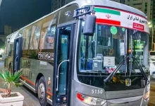 خطوط اتوبوسرانی ویژه حجاج ایرانی در مکه آغاز به کار کرد