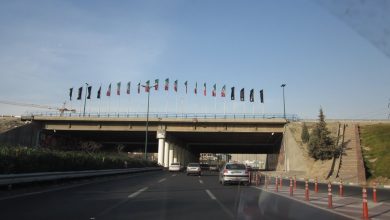 دسترسی‌های تقاطع همت و اشرفی اصفهانی در حال تکمیل است
