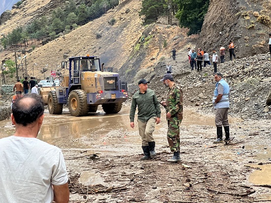 اخبار جدید از زمان بازگشایی جاده چالوس