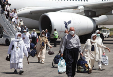 پروازهای ورودی حجاج ایرانی به مدینه پایان یافت