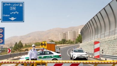 چالوس و آزادراه تهران شمال تا اطلاع ثانوی مسدود شد