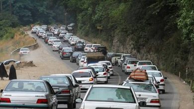 ترافیک دو کیلومتری در کندوان/ احتمال اجرای محدودیت تردد وجود دارد