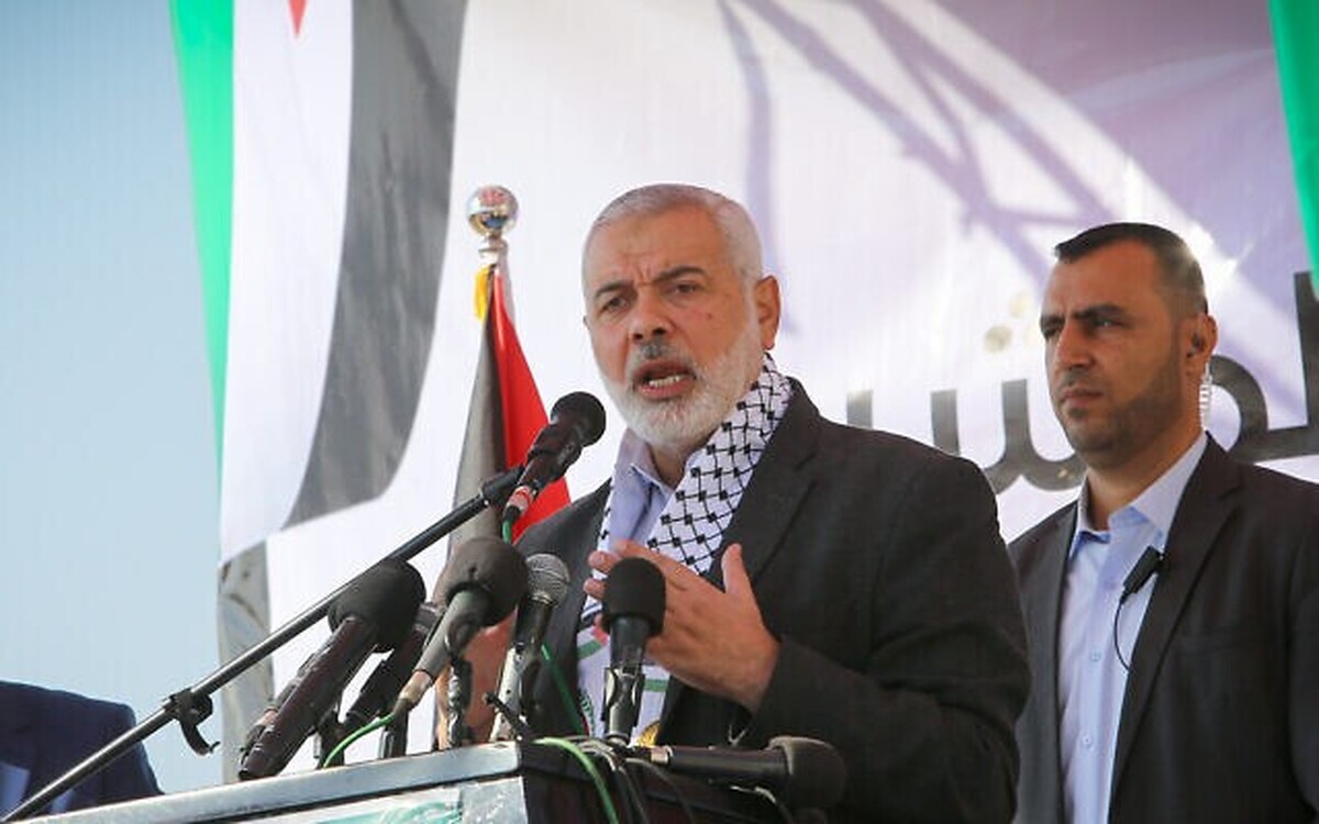 اسماعیل هنیه اسرائیل حماس