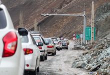 جاده چالوس و فیروزکوه قفل شد+ وضعیت جوی