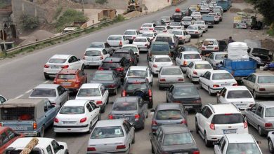 ترافیک جاده فیروزکوه