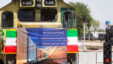 قطار ایران چین