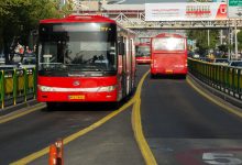 مسیر اتوبوس‌های خیابان ولیعصر