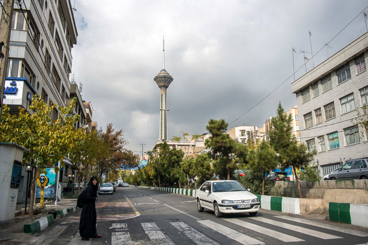 کاهش دمای هوا تهران