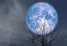 ماه کامل آبی