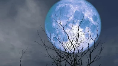 ماه کامل آبی