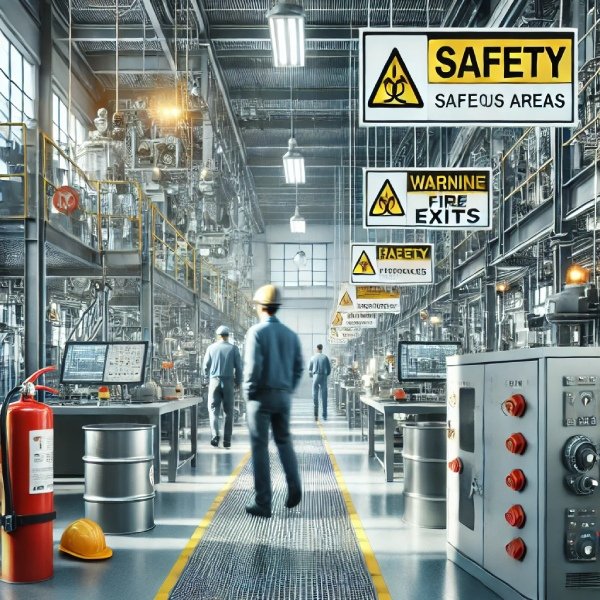 اهمیت علائم ایمنی در محیط کار