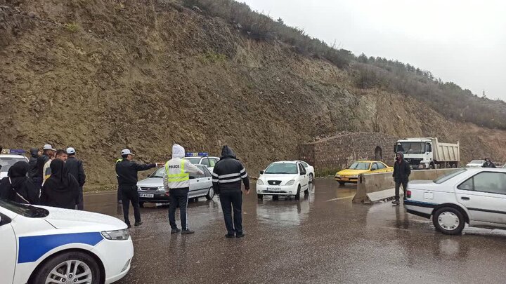 بازگشایی جاده چالوس