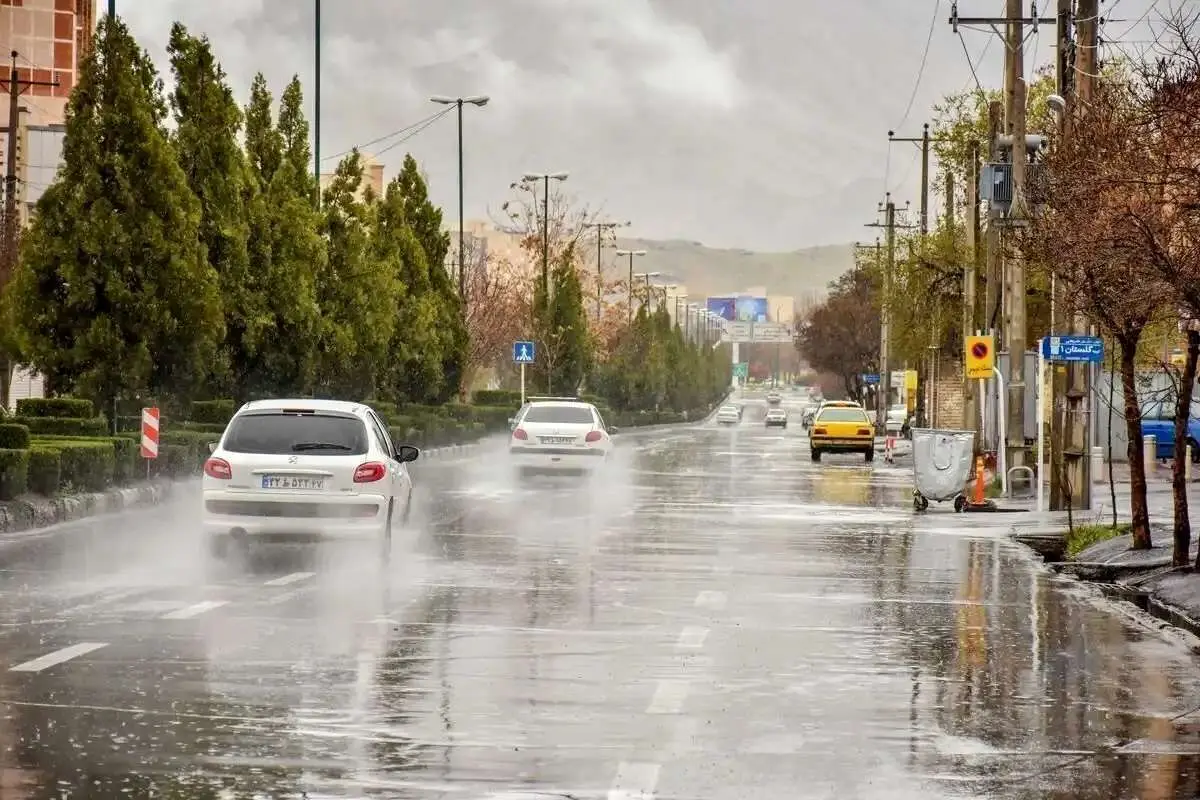 سامانه بارشی جدید