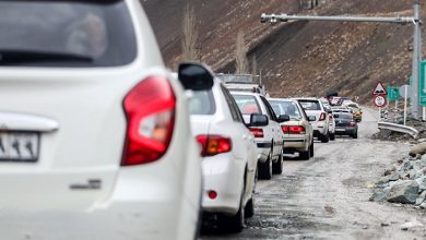 ترافیک‌ سنگین و مه در جاده چالوس و آزادراه تهران شمال