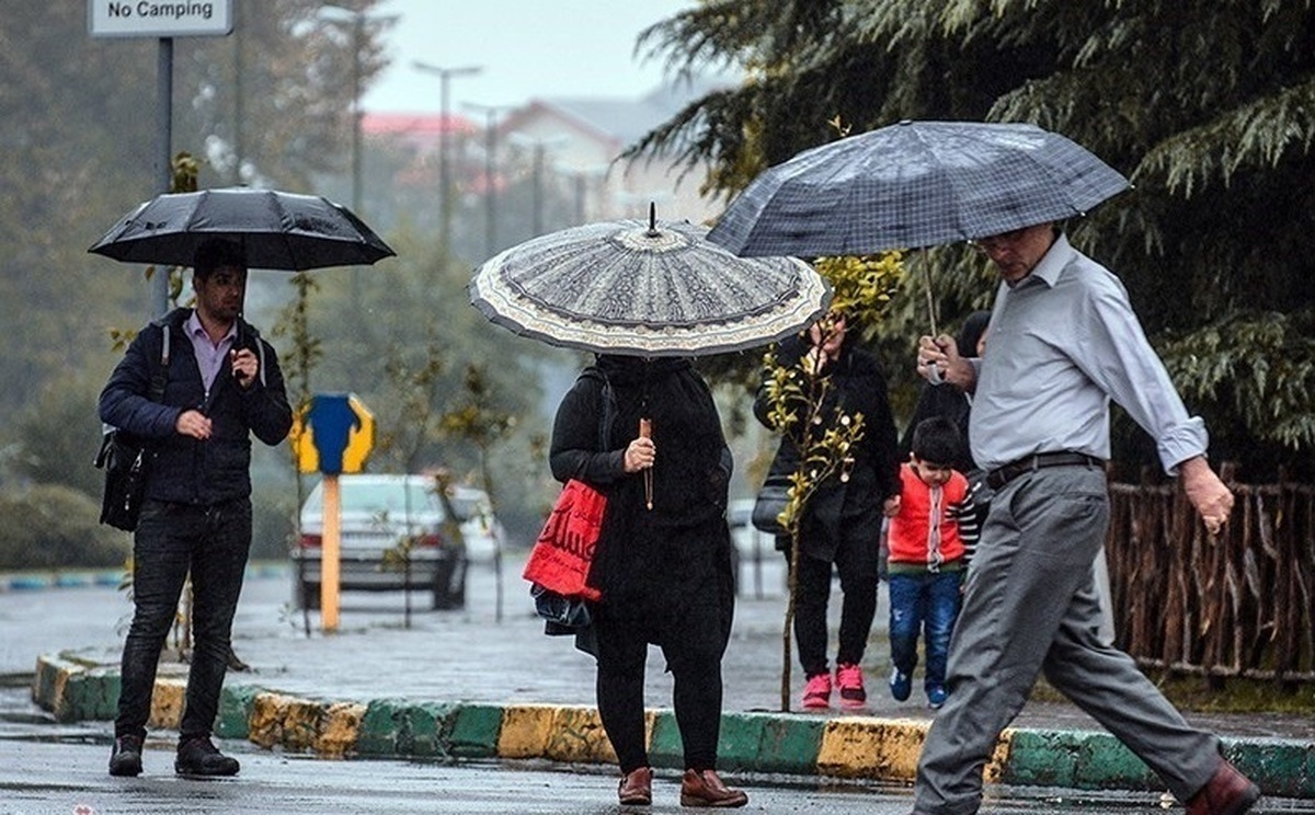 هواشناسی بارش برف باران