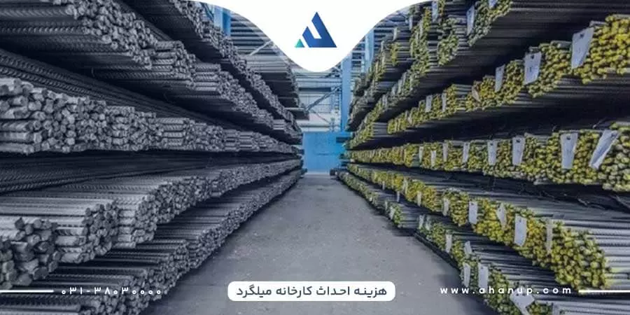 هزینه احداث کارخانه میلگرد