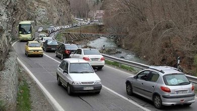 تردد جاده های شمالی