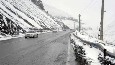 جاده برفی