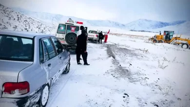 ورود بدون زنجیر چرخ به جاده چالوس و هراز ممنوع+وضعیت جوی