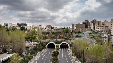 بزرگراه شهید سلیمانی مسدود