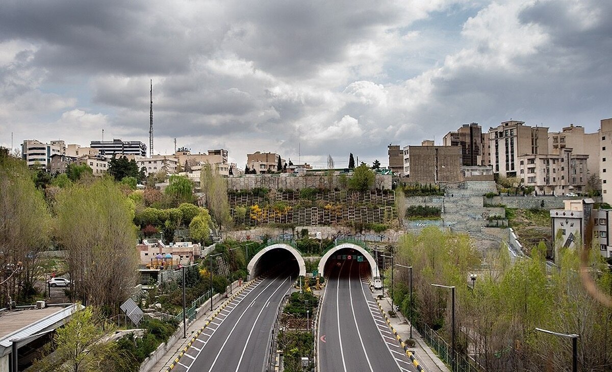 بزرگراه شهید سلیمانی مسدود