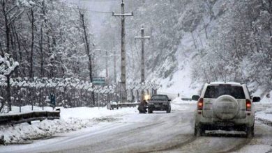 هشدار بارش برف کولاک تهران