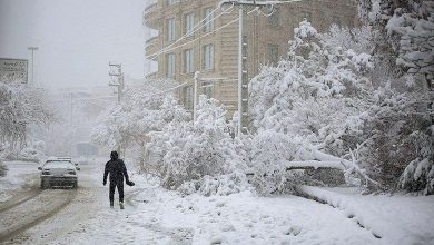 برف و یخبندان تهران