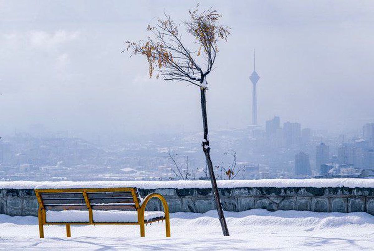 سرمای شدید یخبندان تهران