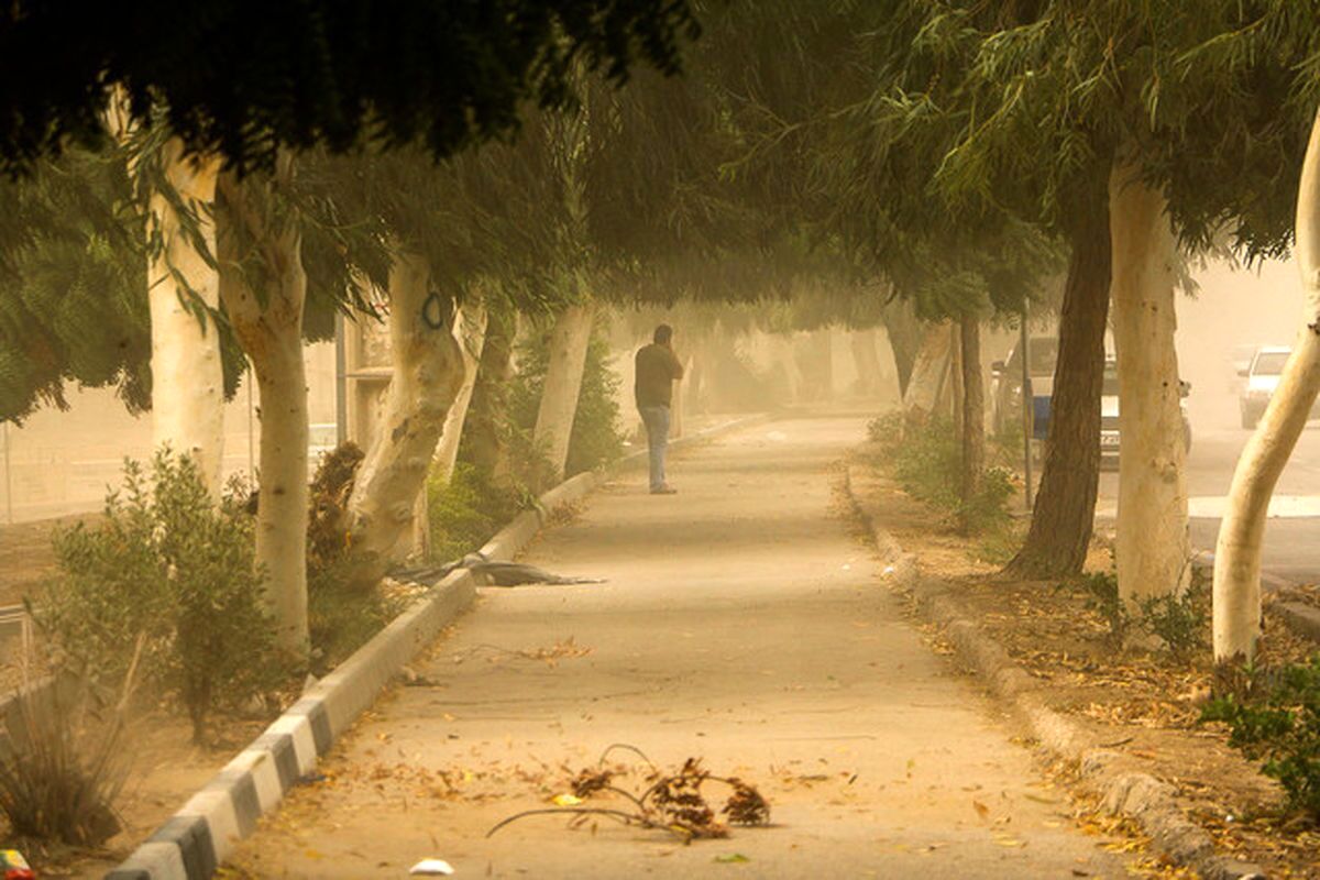 طوفان صد کیلومتری تهران البرز