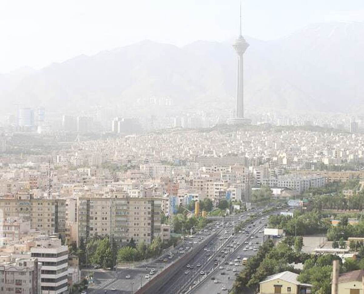 تهران در مسیر باد و گرما