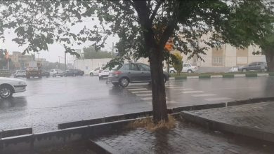 توده‌های تندری در تهران