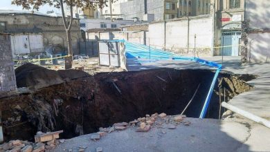 فرونشست در تهران