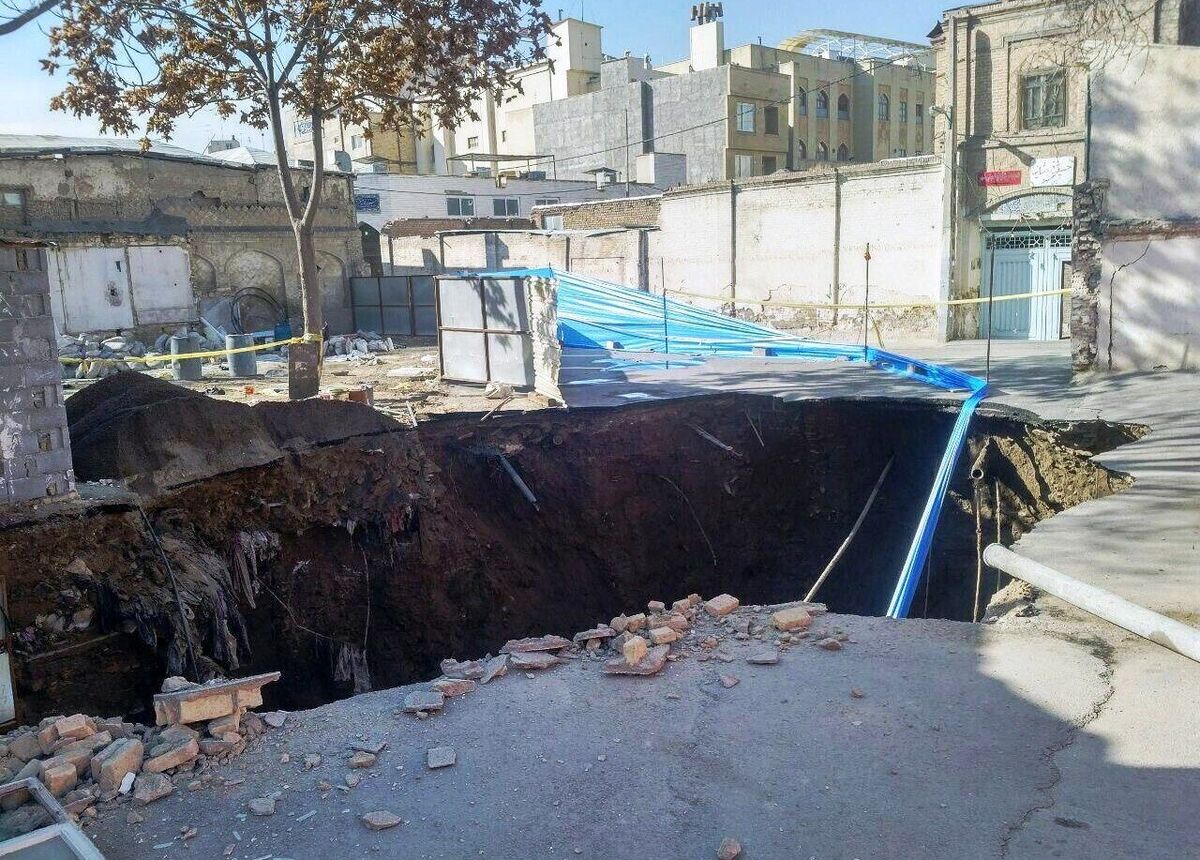 فرونشست در تهران