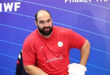 مدال طلا وزنه برداری ایران