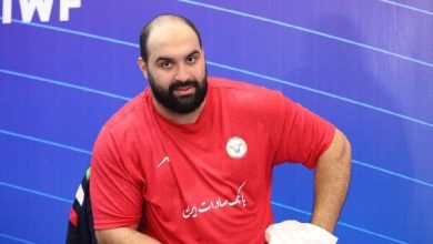 مدال طلا وزنه برداری ایران