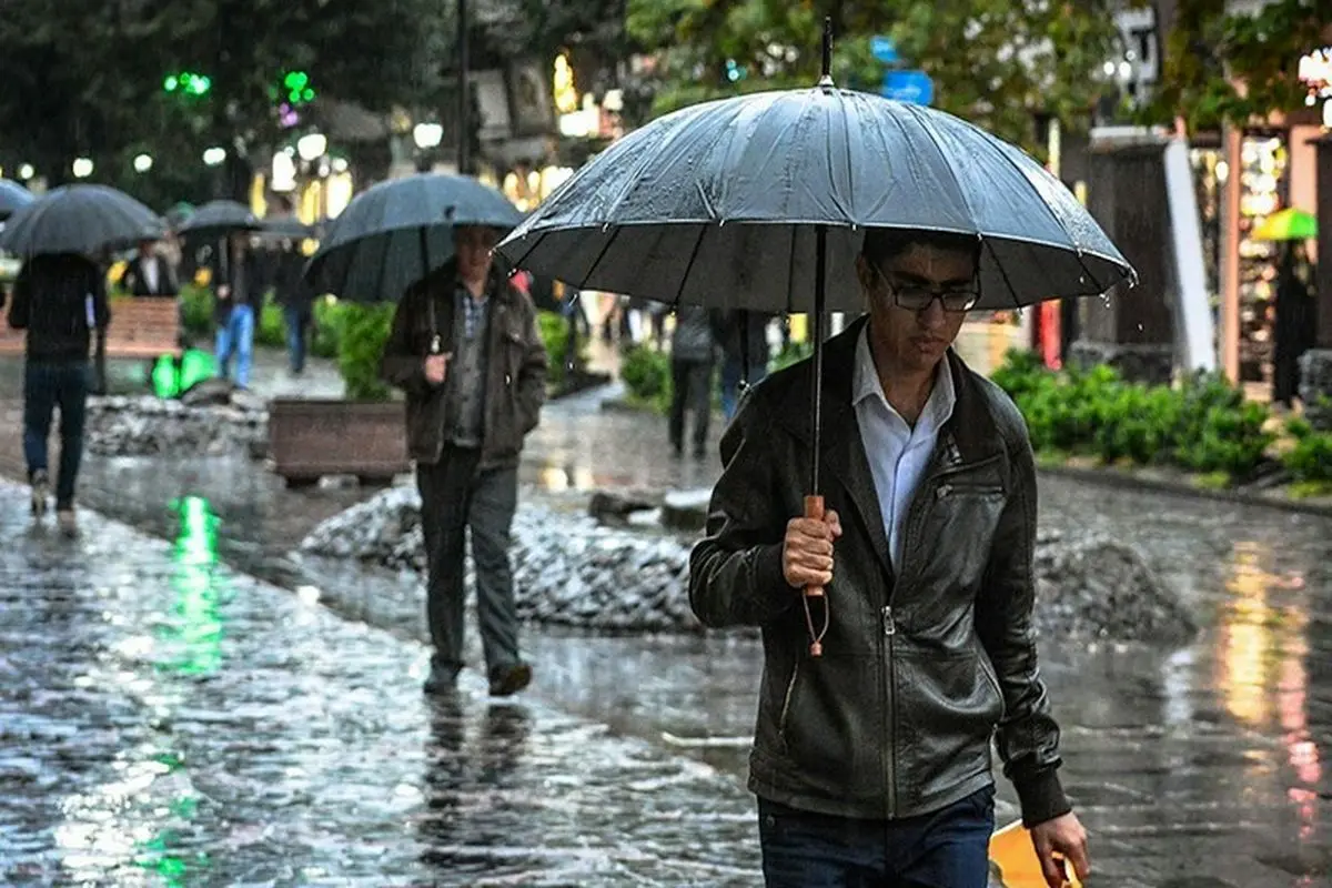 هشدار بارندگی