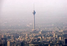 هوای تهران آلوده