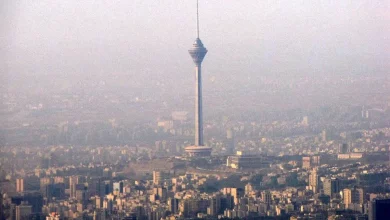 هوای تهران آلوده