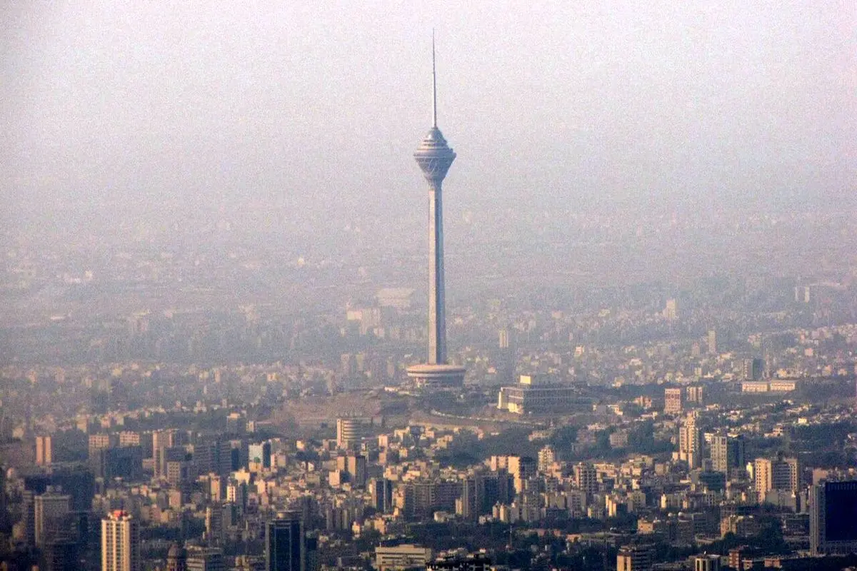 هوای تهران آلوده