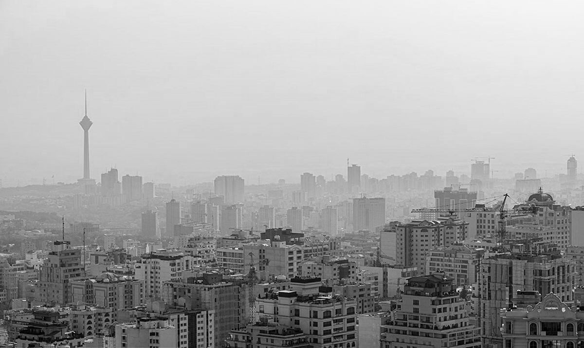 وضعیت هوای تهران ناسالم