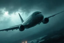 پرواز توفان فرودگاه مبدا