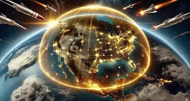 گنبد طلایی صلح فضا