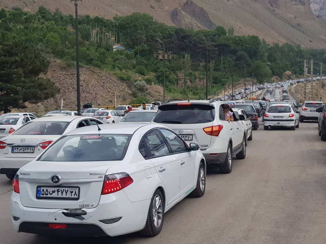 جاده‌های شمال قفل شد