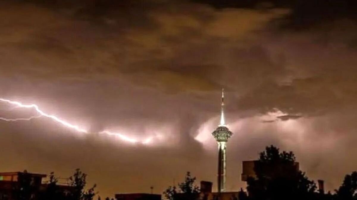 هشدار هواشناسی: احتمال طوفان و تگرگ در تهران تا اواسط هفته آینده