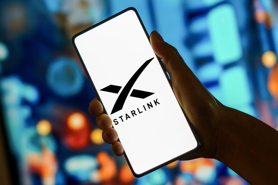 اتصال آیفون اینترنت استارلینک