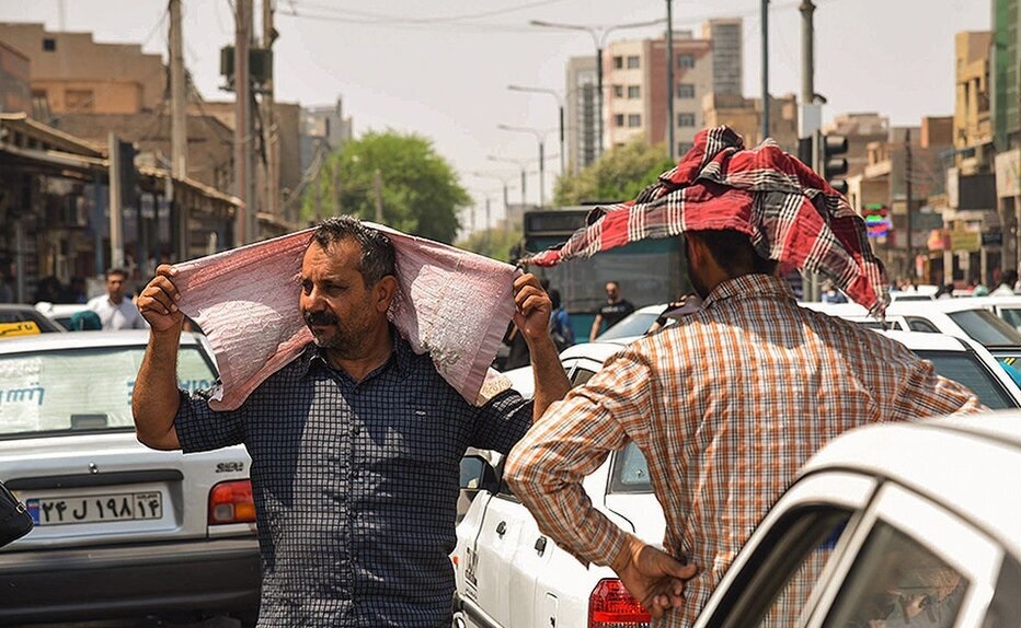 افزایش دمای تهران