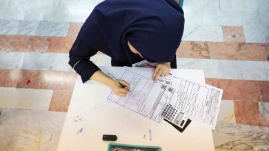 تصحیح برگ‌های امتحانات نهایی