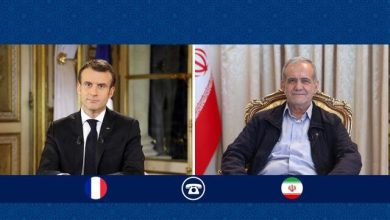 پزشکیان مکرون
